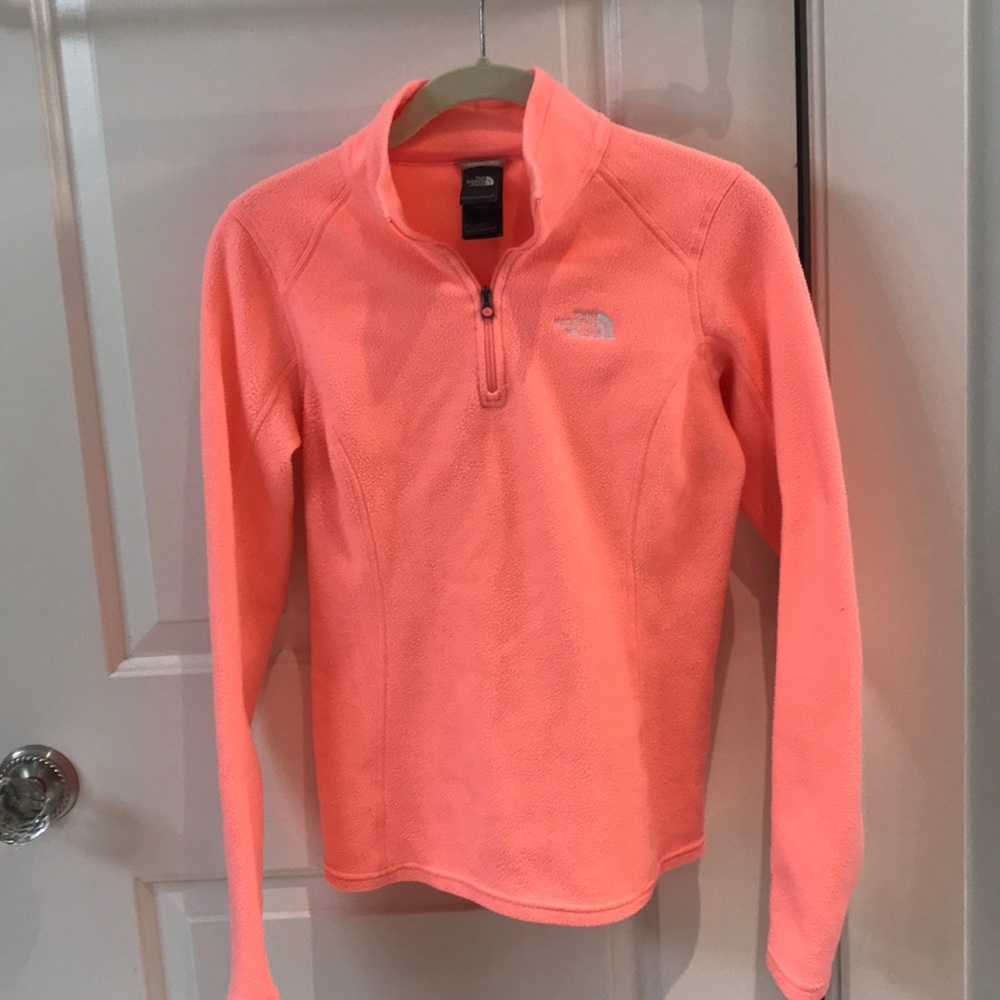 Northface 1/4 zip light weight fleece, sz XS